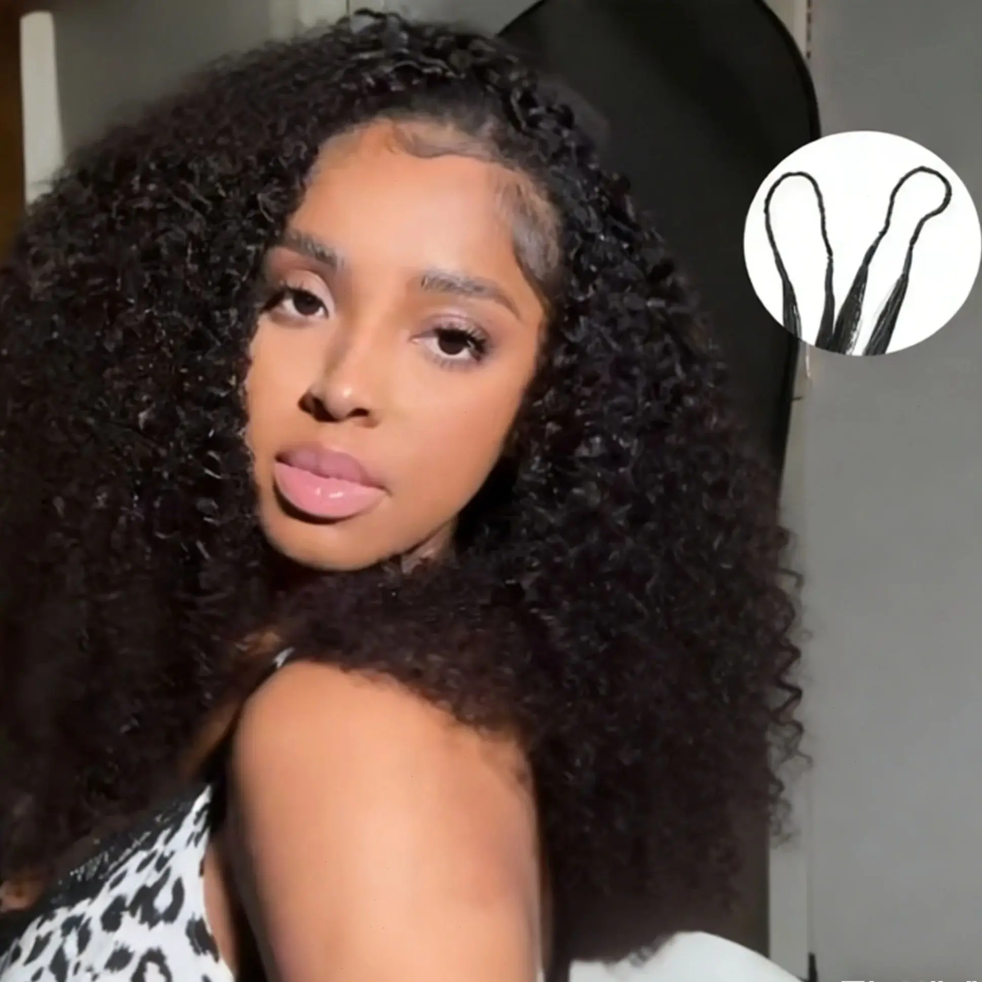 

Бесшовные крючковые пряди из натуральных волос с петлями, предварительно завитые, кудрявые, для плетения косичек в стиле бохо