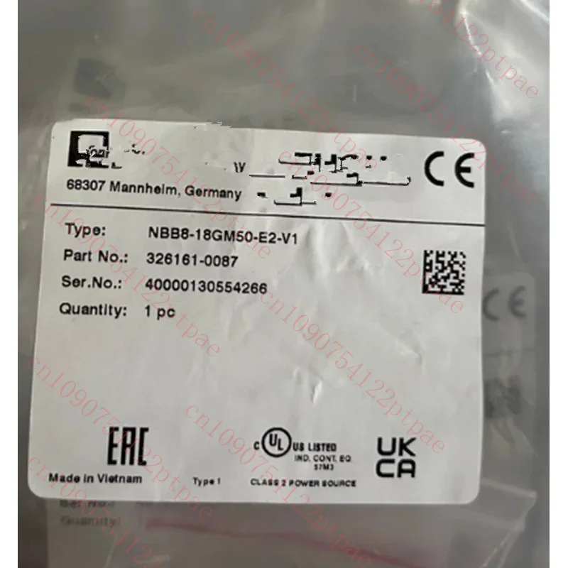 مستشعر جديد في المخزون NBB8-18GM50-E2-0,8M-V1 NBB8-18GM50-E2-6M NBB8-18GM60-A2 NBB8-18GM60-A2-5M-PUR-Y0168 NBB8-18GM60-A2-V1-Y