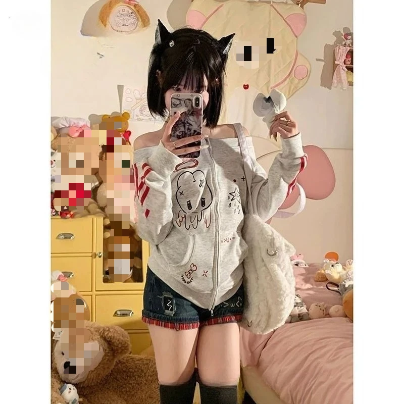 Afbeelding 4: Amerikaanse vintage korte jeans dames casual lage taille denim noodlijdende bodycon Y2K streetwear kawaii retro knop zomer patchwork