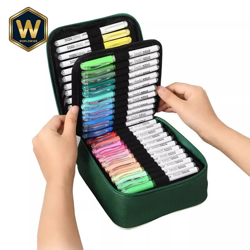 for MARCO Renoir Liquid Acrylic Marker Soft Tip Student Opaque Stackable Watercolor Pen
