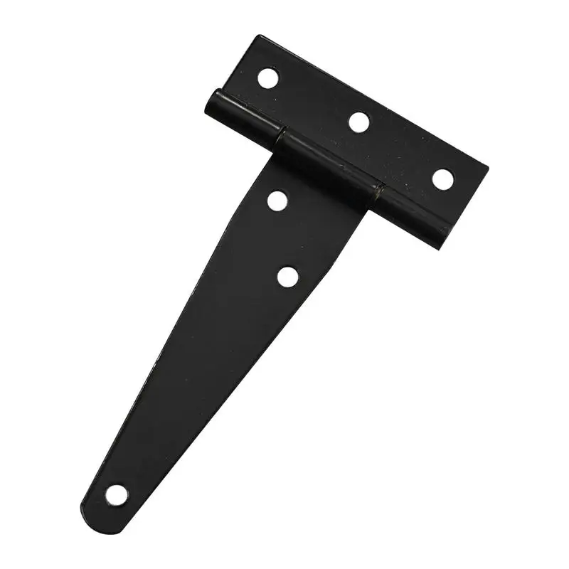 T Shape Hinges Fence Hinge Black Rustproof Heavy Duty T Hinge Tee Hinge Shed Hinge Gate Hinge Barn Hinge For Fence Door