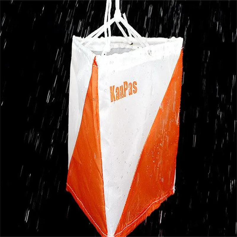 Hot Orienteering 30X30 Point Flag Waterproof Pointing Navigation Flag  Outdoor Competitive Punch Card Machine