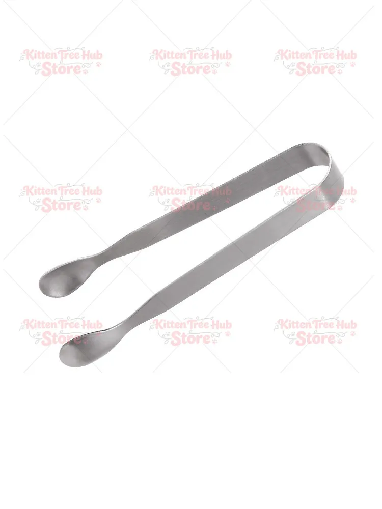 304 Thickened Stainless Steel Ice Clip, Multi-functional Bread clip, Hotel ice Cube CLIP,Barbecue clip, Bucket Clip 11cm Long