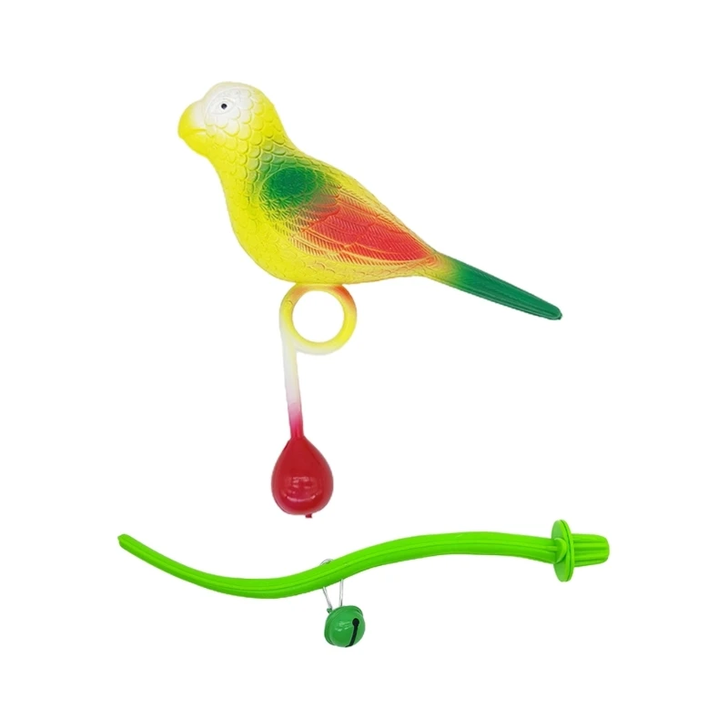 Parakeets Perch Bird Stand Training Perches Corner Stand Bird Cage Playstand Toy Dropship