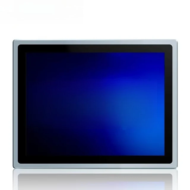 Tela de toque de mesa de montagem em parede integrada com tela de toque LCD PCAP de 10,4 polegadas