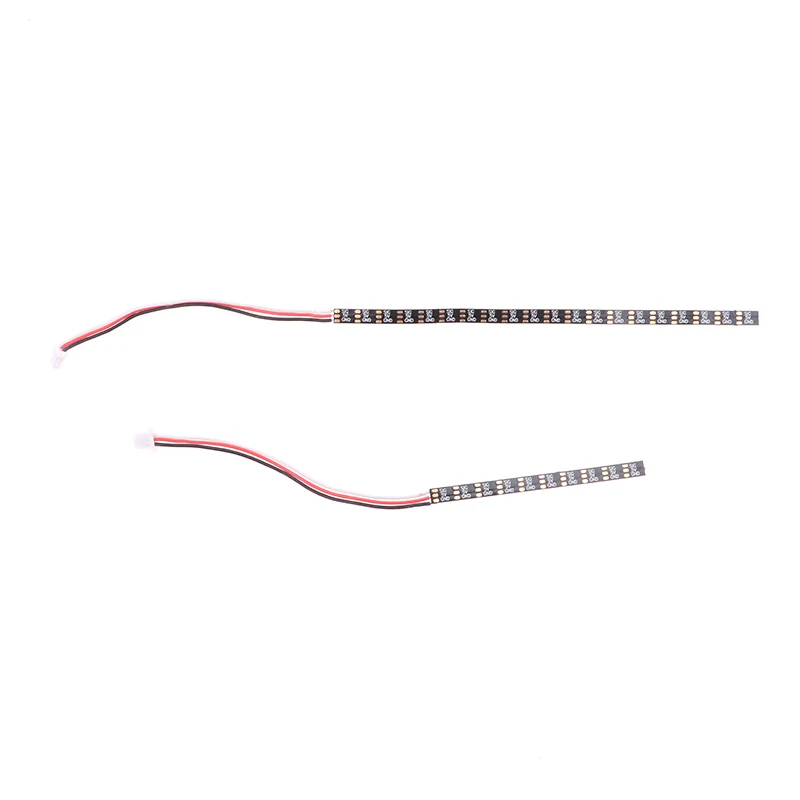 WS2812 Chip 3.5mm Width 5V Flexible Strip Board Built-in 10 / 20pcs RGB LED IC 50 / 100mm Length For RC FPV Racing Drones