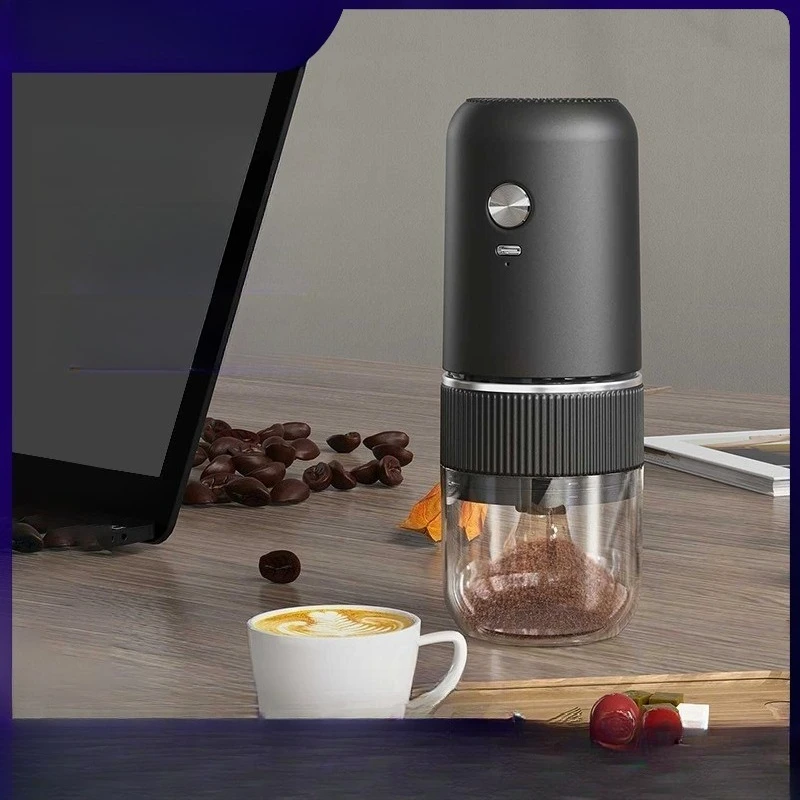 

Электрическая кофемолка для итальянского кофе ручной помолки с регулировкой степени помола, перезаряжаемая