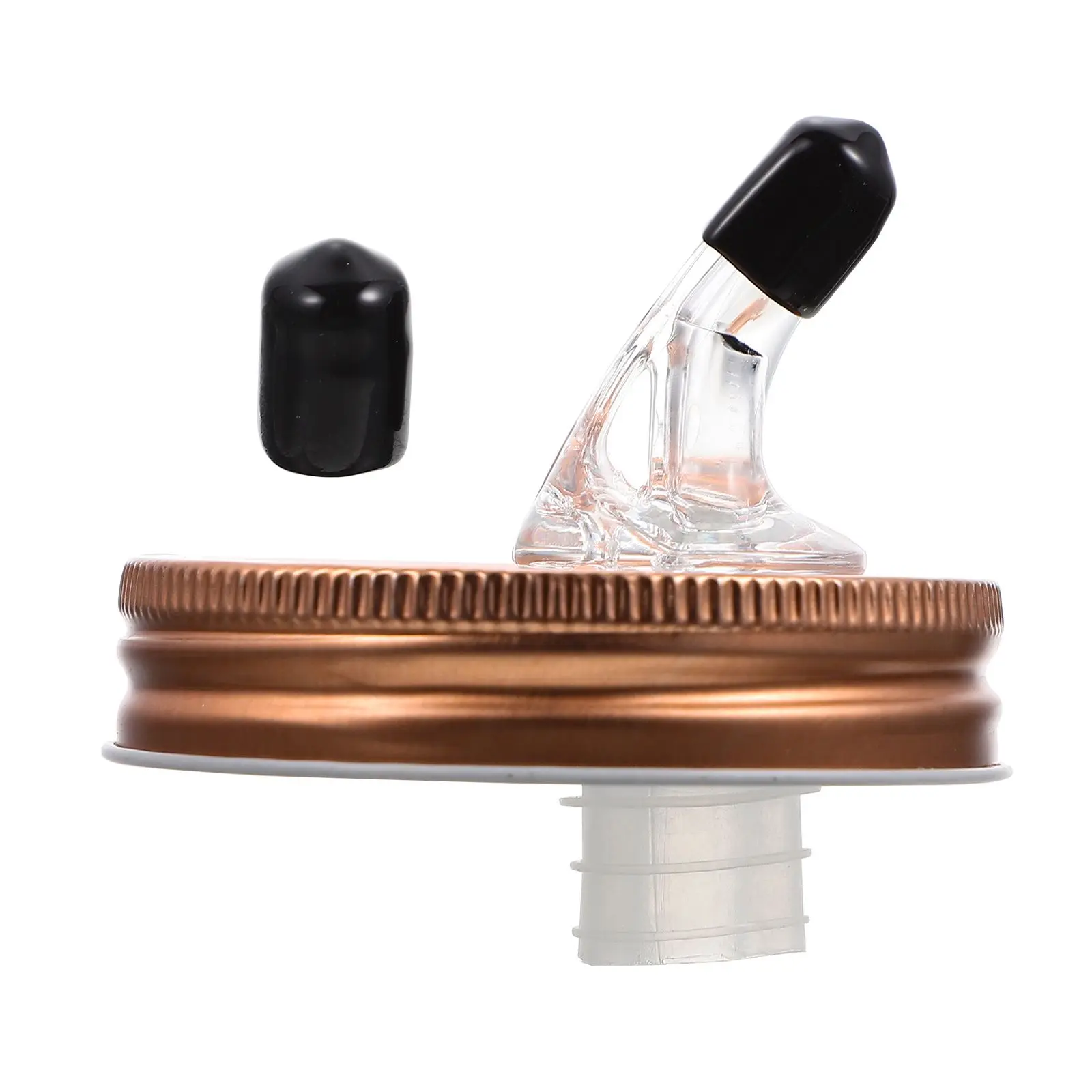 

Pourer Acrylic Stainless Steel Jar Lid Multi Function Spout Practical Accessory Gift Stopper Kitchen Oil