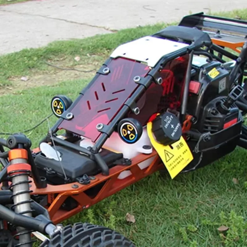 Decoratievensters Voorruit Windscherm Stofbord voor 1:5 HPI ROVAN KM Baja 5B