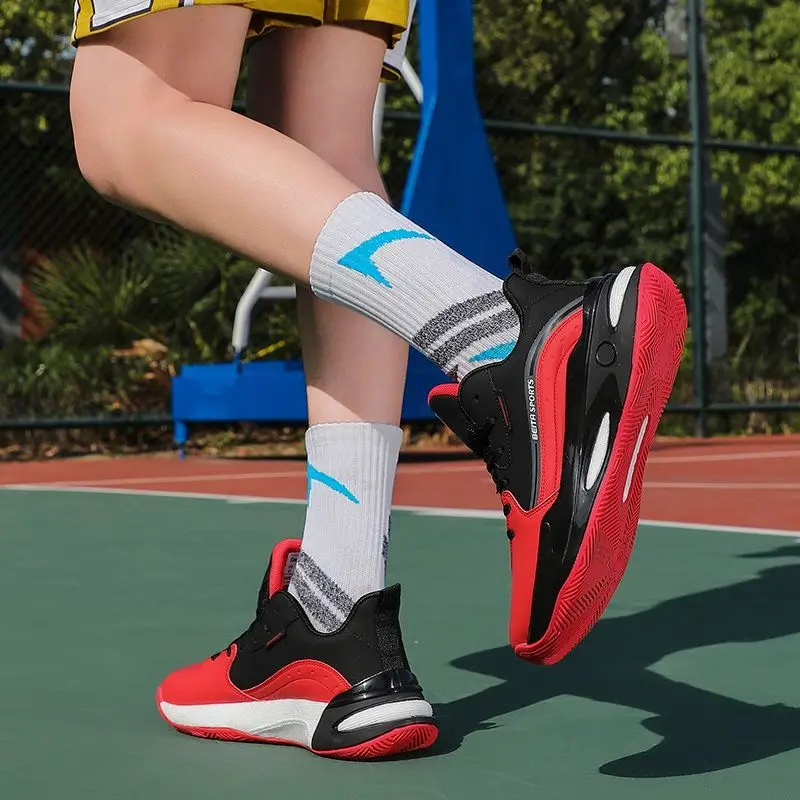

2025 Summer Hot Sale Men's Women's Neutral Basketball Shoes Sneakers Outdoor Professional Lightweight Boots Double Basketball