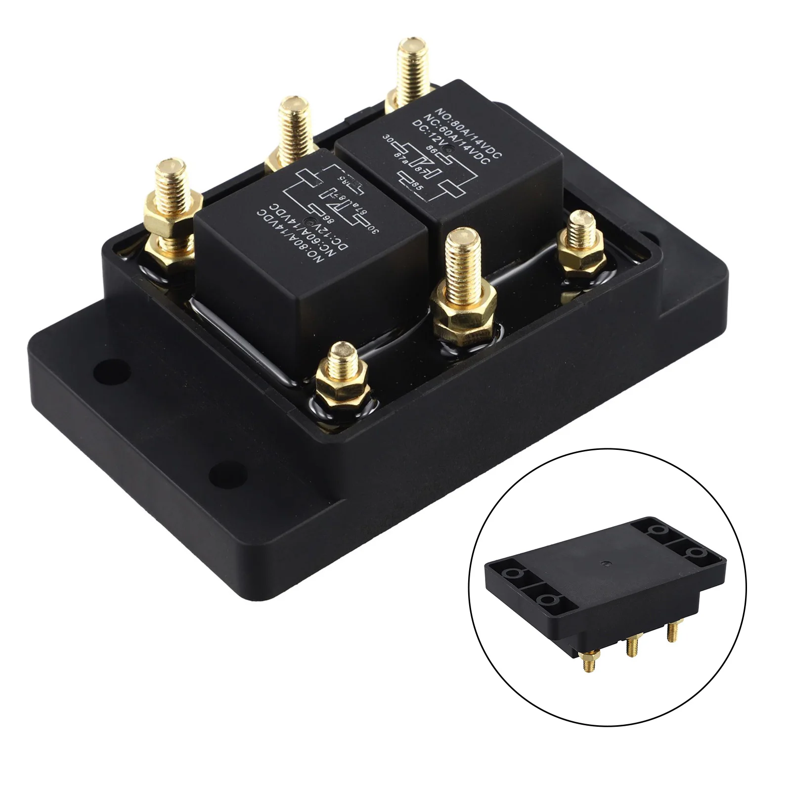 12V Forward Reverse 80A Intermittent For Tarp For Winch Snow Plow Motor Replacement Part 5541100 24452
