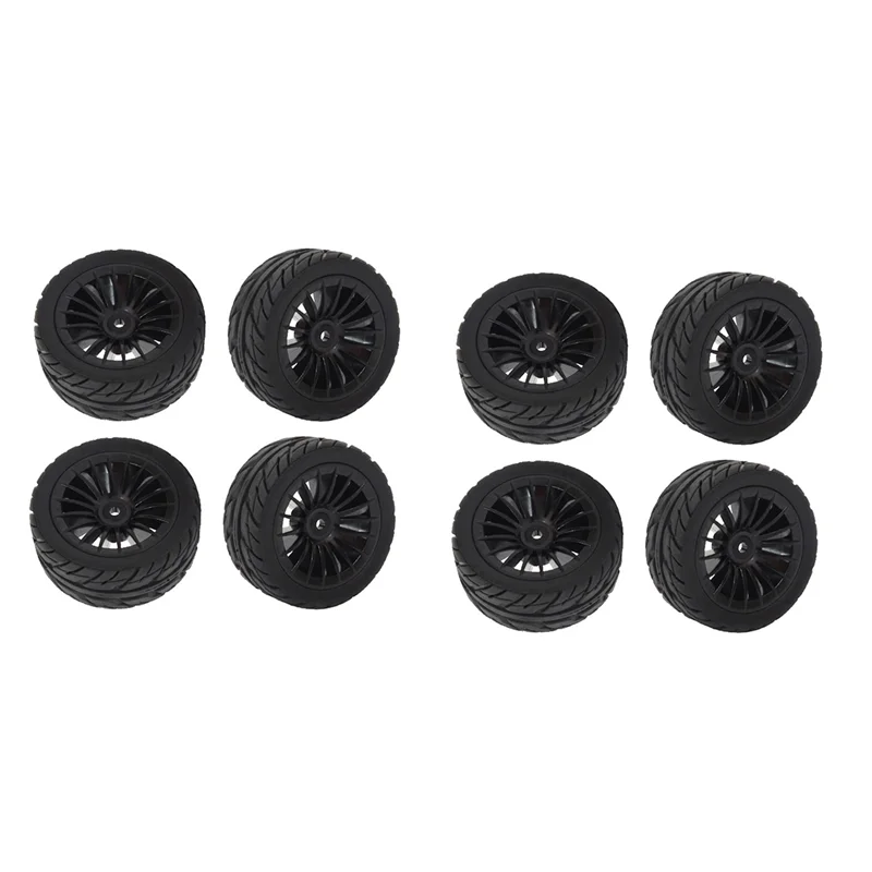 

8Pcs Rubber Tires Tyre Wheel For SG1603 SG1604 SG 1603 UDIRC UD1601 UD1602 UD1603 UD1604 1/16 RC Car Upgrade Parts,2