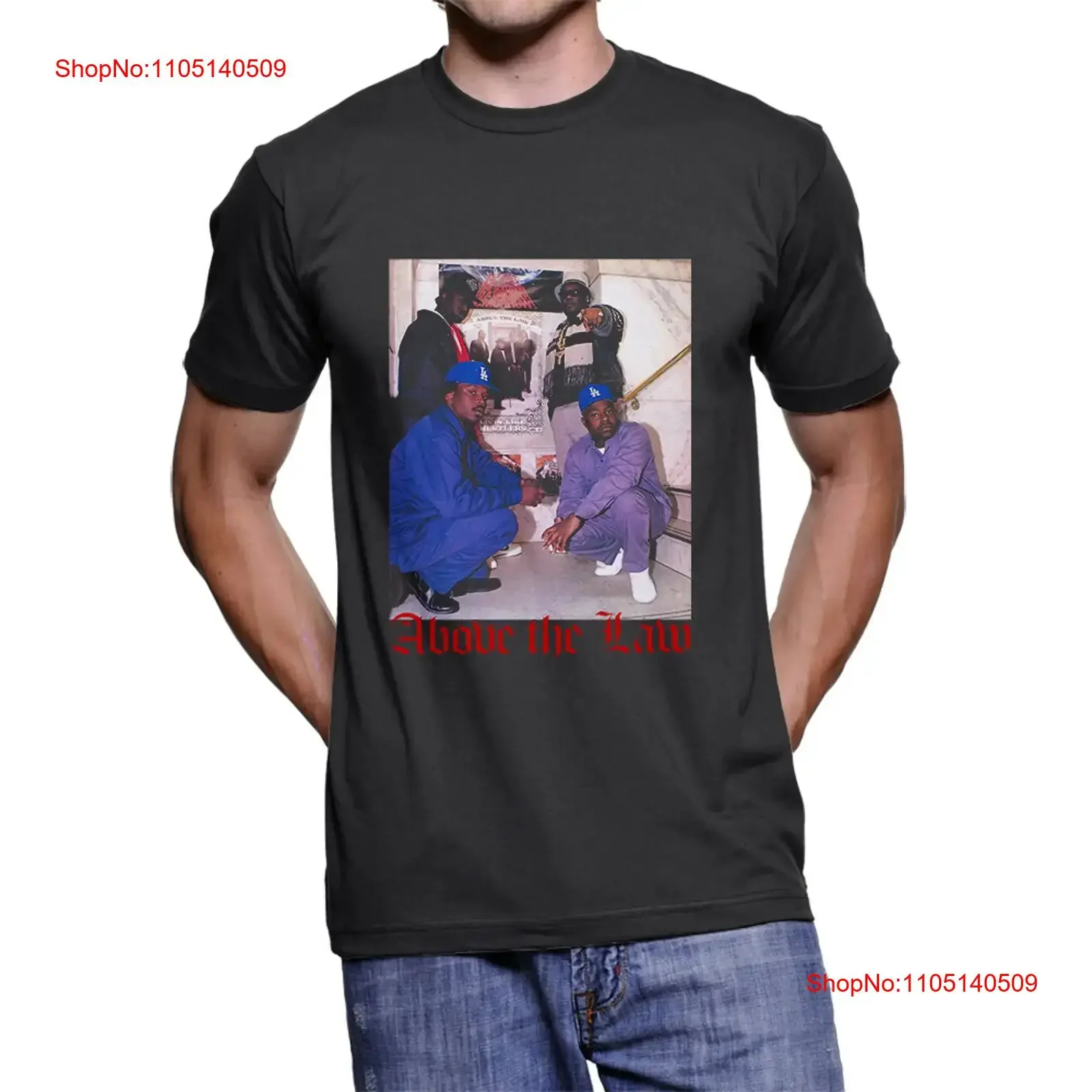 

Футболка Above the Law в стиле хип-хоп с короткими рукавами, винтажная стираная модная уличная одежда черного цвета, слегка стильная графика