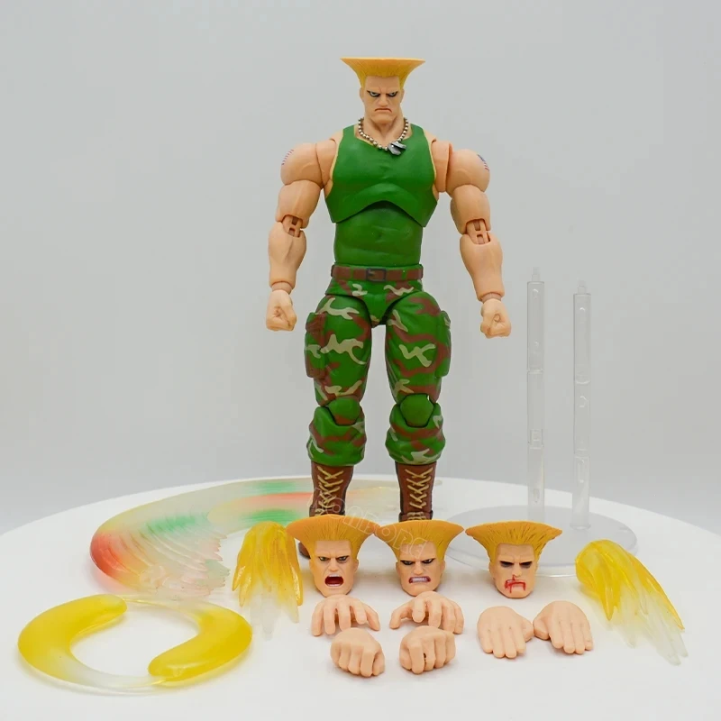 Ultra Street Fighter Ken Masters Storm Toys USFII: The Final Challengers Guile Ryu Ken Action Figure Model Toy Gift for Friends