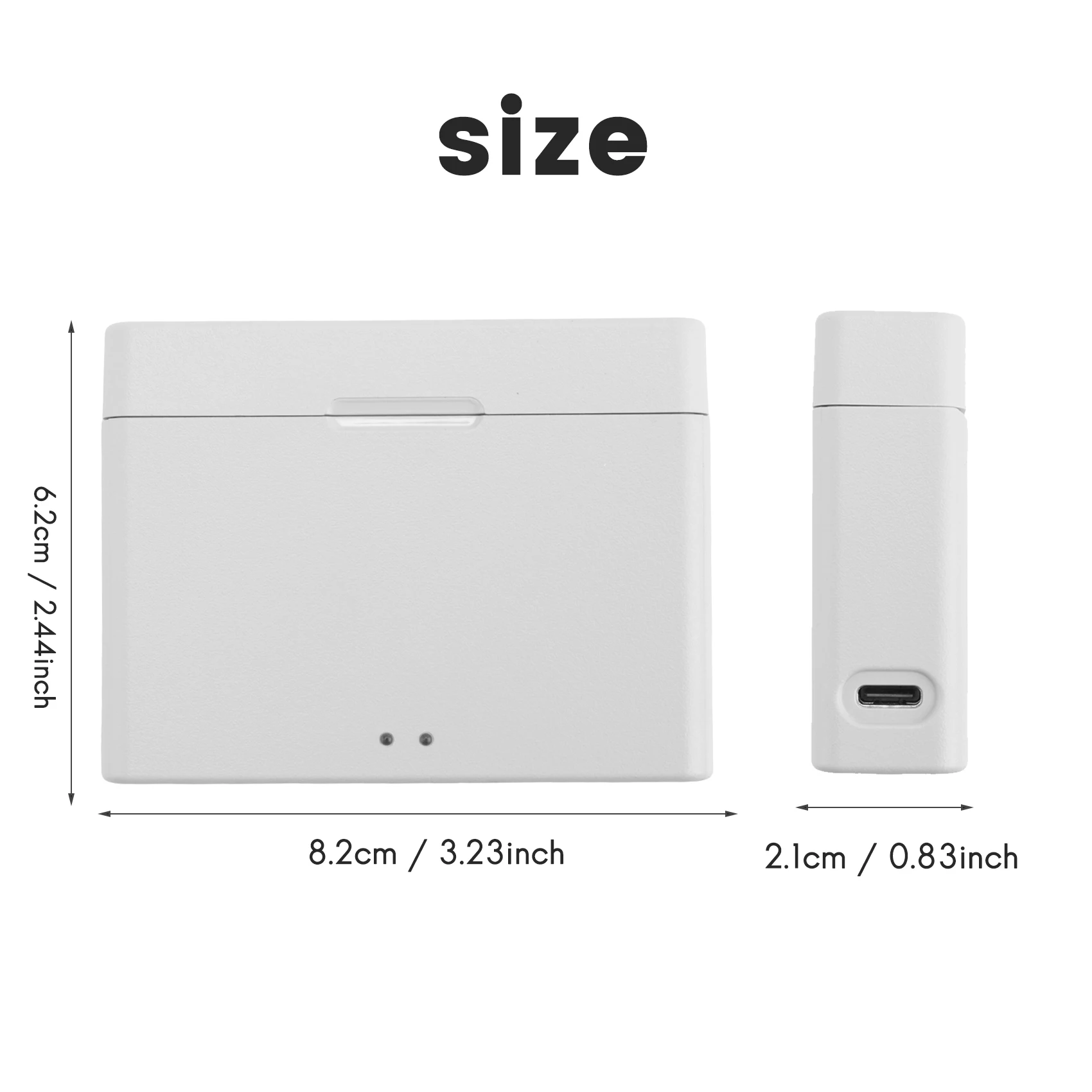 محور شاحن كاميرا الحركة لملحقات كاميرا الحركة 3/4 شاحن بطارية USB لملحقات كاميرا الحركة Action 3 Action 4