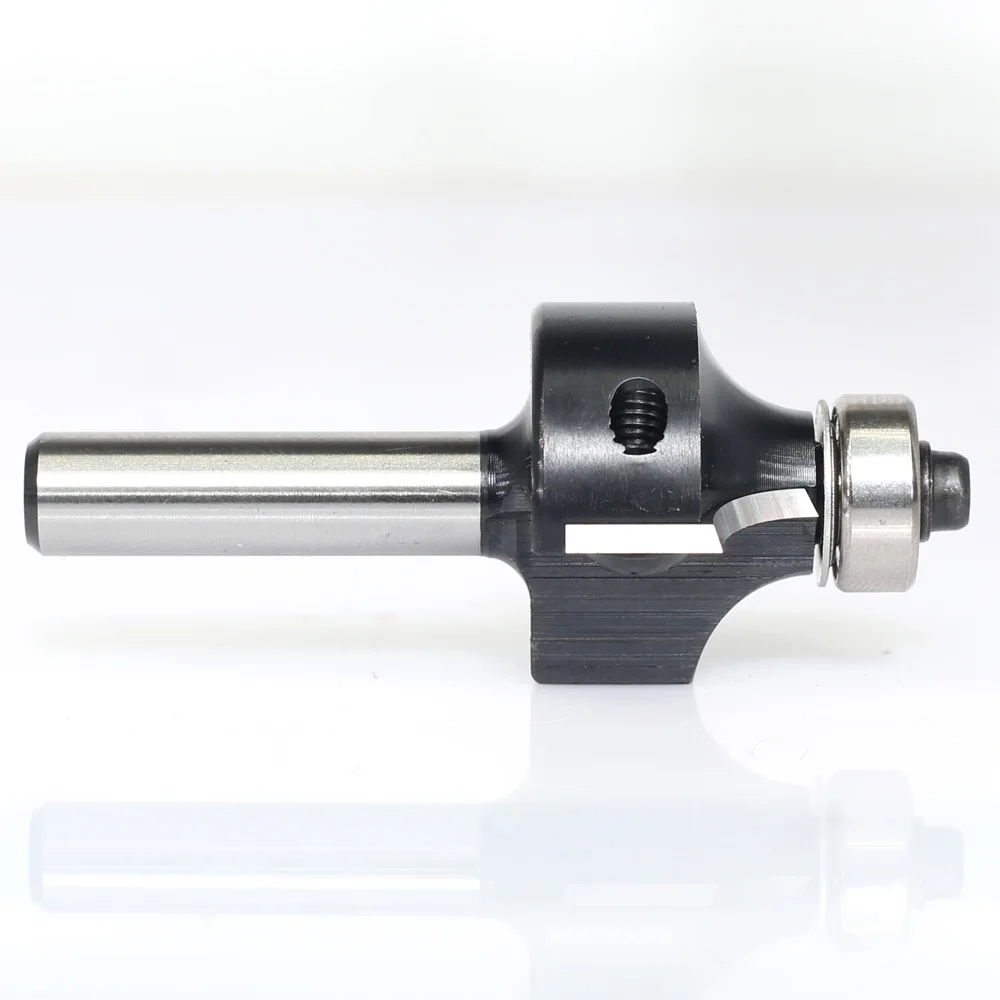 In-Tech Insert Style Carbide Corner Round End Mills 1/4 Radius 1/4 Shank Ruter Bit Woodworking Milling Cuttters