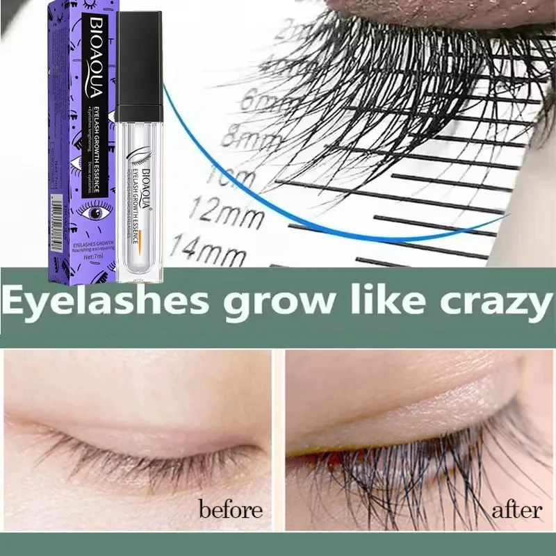 Siero per la crescita rapida delle ciglia 7 giorni Potenziatore naturale delle ciglia Più lungo Più pieno Più spesso Curling Lash Trattamento Prodotti per la cura degli occhi Trucco