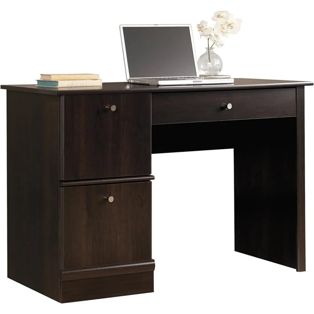 Sauder Computer Desk, Cinnamon Cherry Finish