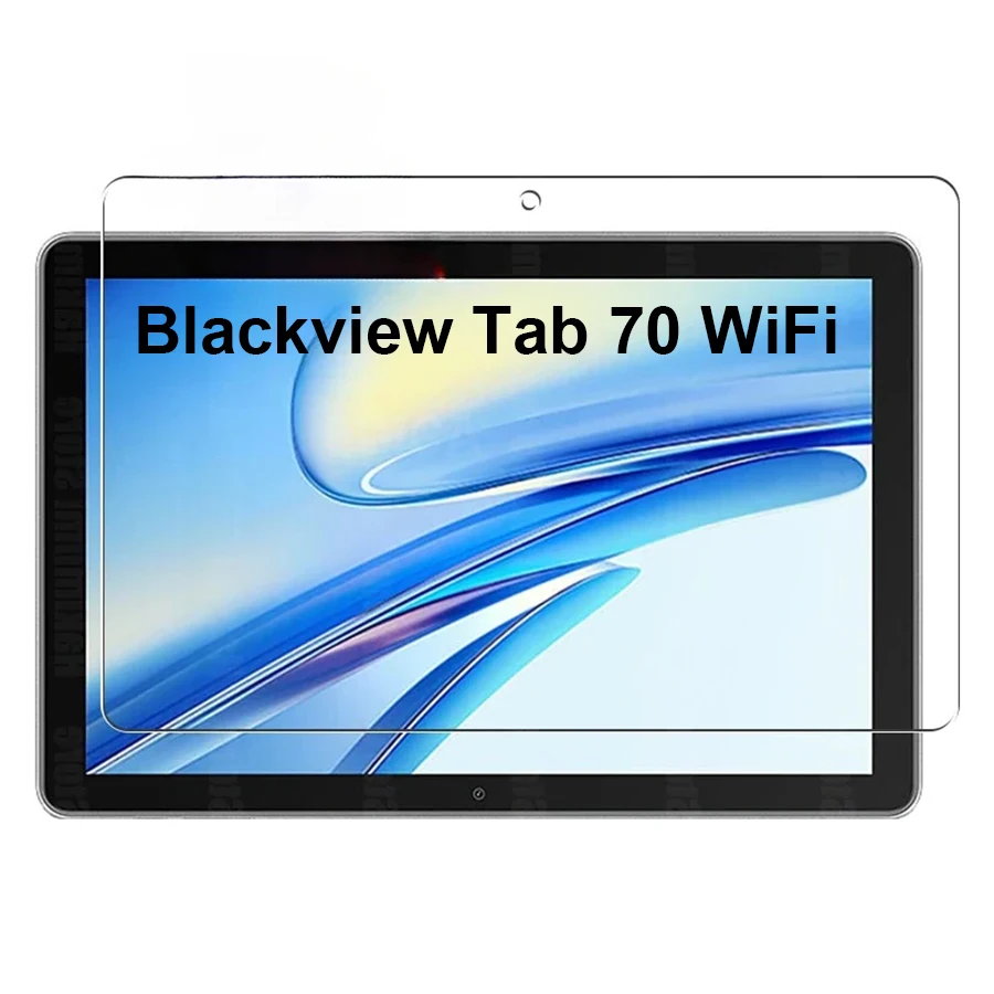 Untuk Blackview Tab 70 WiFi 2023 Pelindung Layar Kaca Tempered 10.1 Inci Tablet Anti Gores HD Film Pelindung Bening