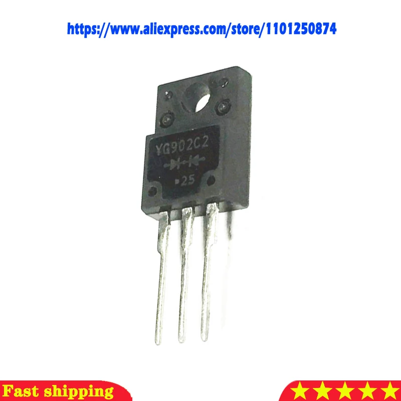 10PCS YG902C2 YG902 10A 200V TO-220F