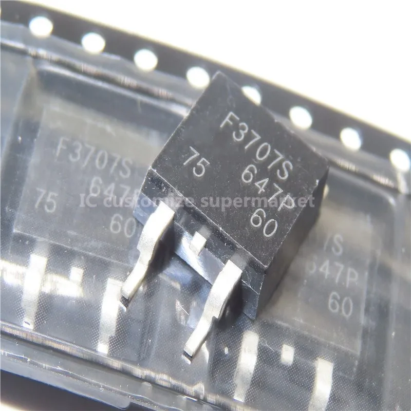 10PCS/LOT F3707S IRF3707S     TO-263 30V 62A SMD Triode