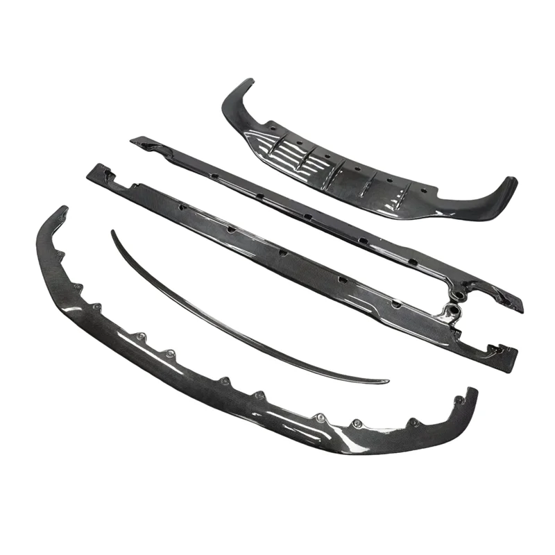

W12 STYLE CARBON FIBER BODY KIT for BENTLEY FLYING SPUR 2020 FRONT BUMPER LIP DIFFUSER SIDE SKIRT