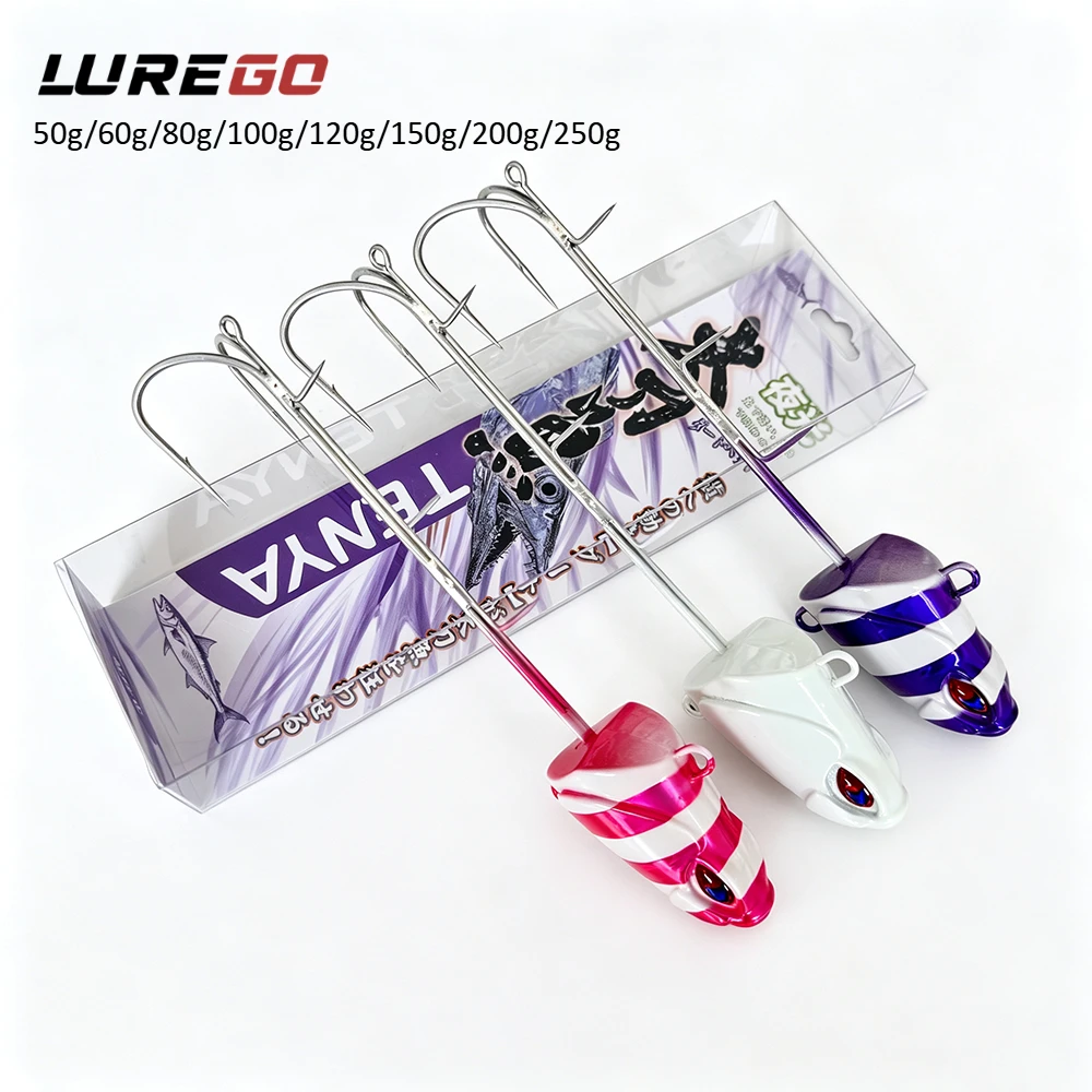Saltwater Fishing Hook - Przynęta Lurego Tenya Metal Jig 50-200g,