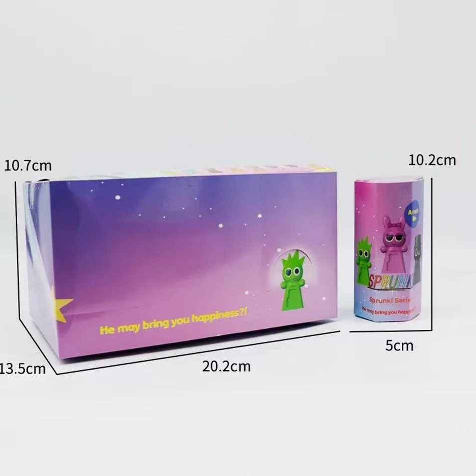 6/12 cajas, nueva caja de ritmo, caja ciega de Ángel de peluche para fiesta, juego de moda, personaje de Anime hecho a mano, juguete, regalo para niños