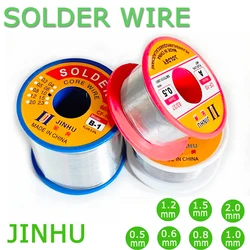 500g/100g/50g 0.5/0.6/0.8/1.0/1.2/1.5/2.0mm High-Purity Solder Wire With A rosin Core, Suitable for Various Electronic Soldering