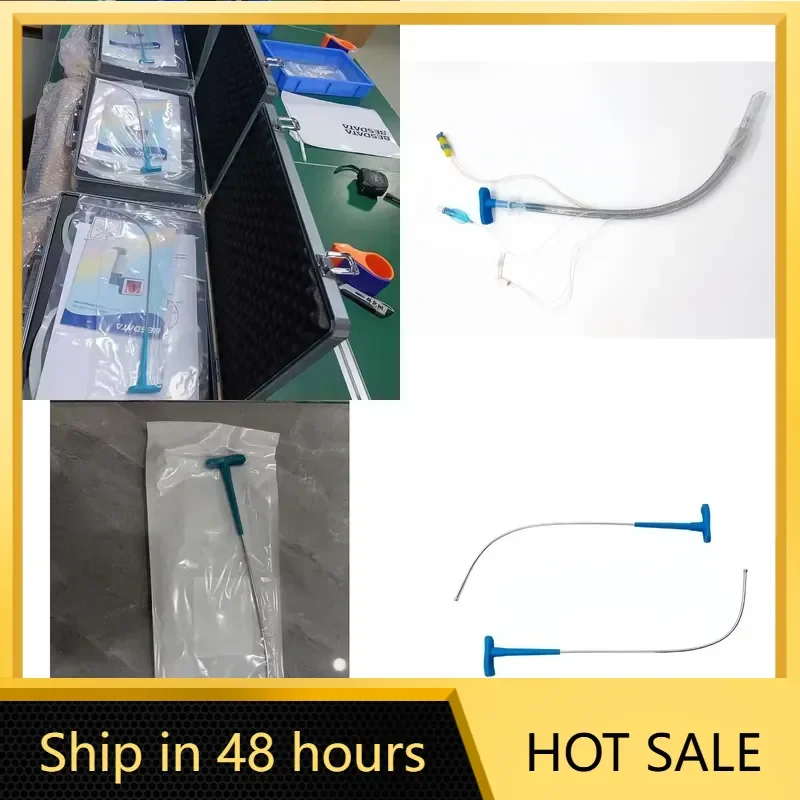 Besdata Reusable Stainless Rigid Intubating Stylet for Video Laryngoscopes/endotracheal Tube Spare Part