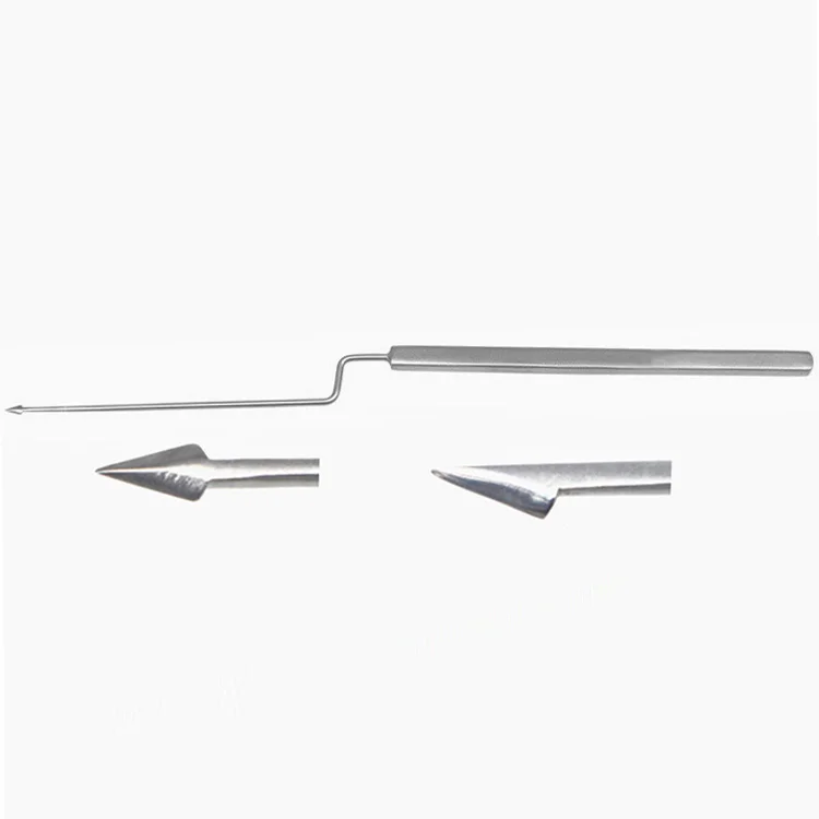 

Stainless Steel Ear Nose Myringotomy Knifes Curettes Surgical Instruments