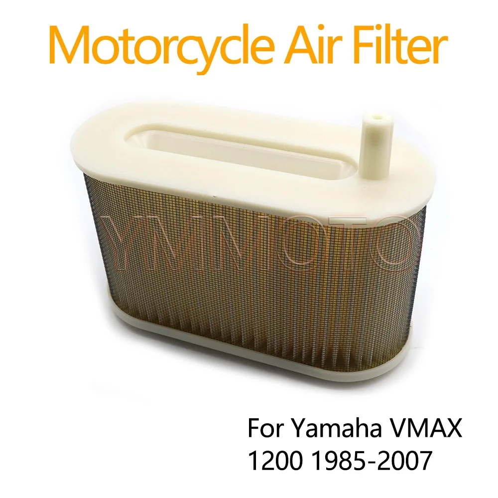 Para Yamaha VMAX1200 V-MAX1200 Vmax1200 V-MAX VMAX Vmax 1200 1985-2005 2006 2007 elemento limpiador de admisión de filtro de aire de motocicleta