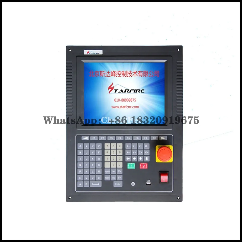 CNC SF-2300S 2axis flame plasma cutting machine system XPTHC-4H arc voltage height controller JYKB-130-DC24V lifter stroke 130mm