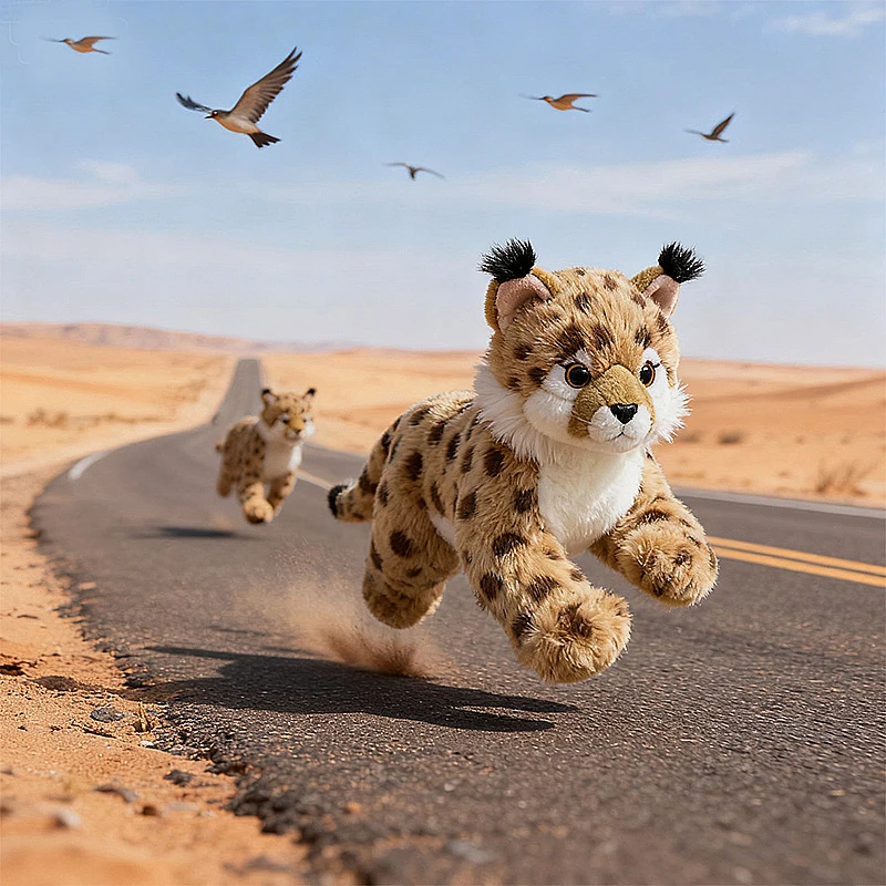 

20 см имитация леопарда, плюшевые игрушки, мягкая мультяшная кукла-животное, милая кукла-олень для дома, Рождественский подарок, детский день рождения G