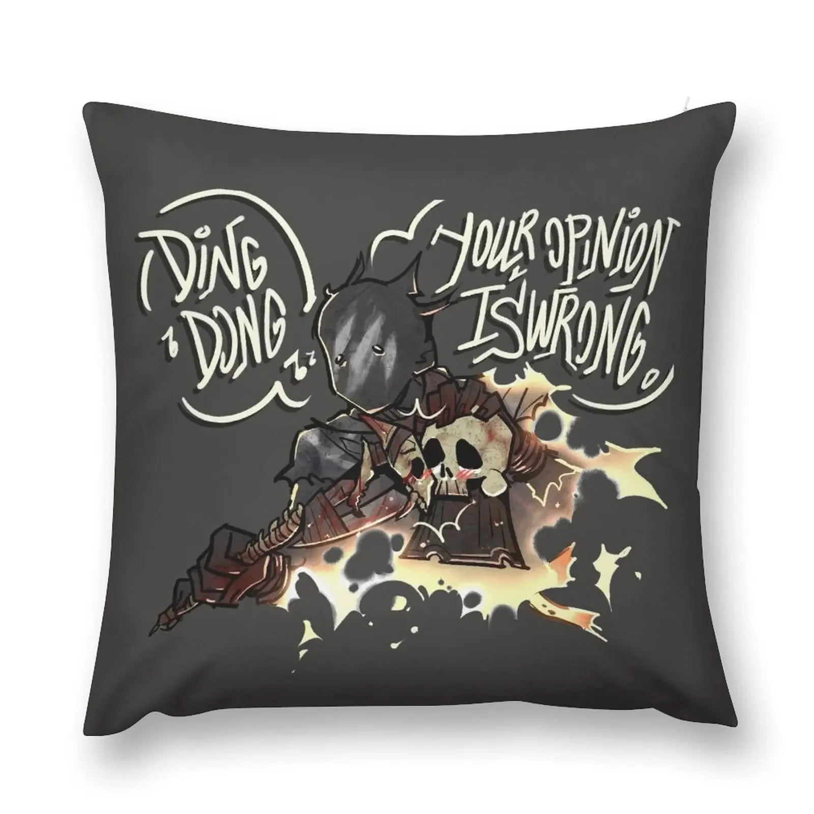 ding dong Throw Pillow Cushions For Children Marble Cushion Cover pillow