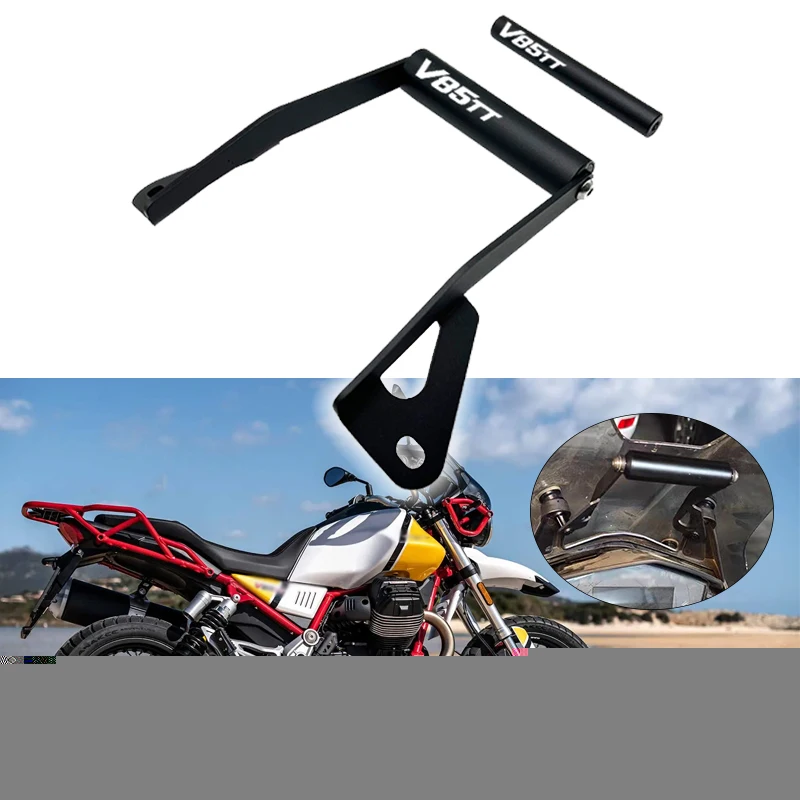 

Motorcycle V85TT Accessories Phone Holder Stand GPS Navigation Plate Bracket For MOTO GUZZI V85TT V85 tt 2019-2024 2020 2021