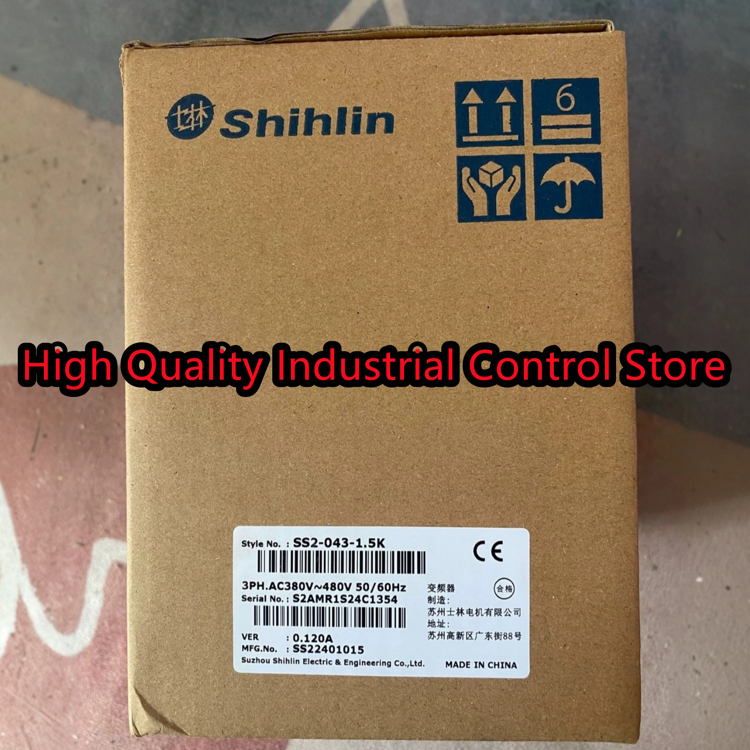 

New original SS2-043-1.5K 380V 1.5KW Frequency converter