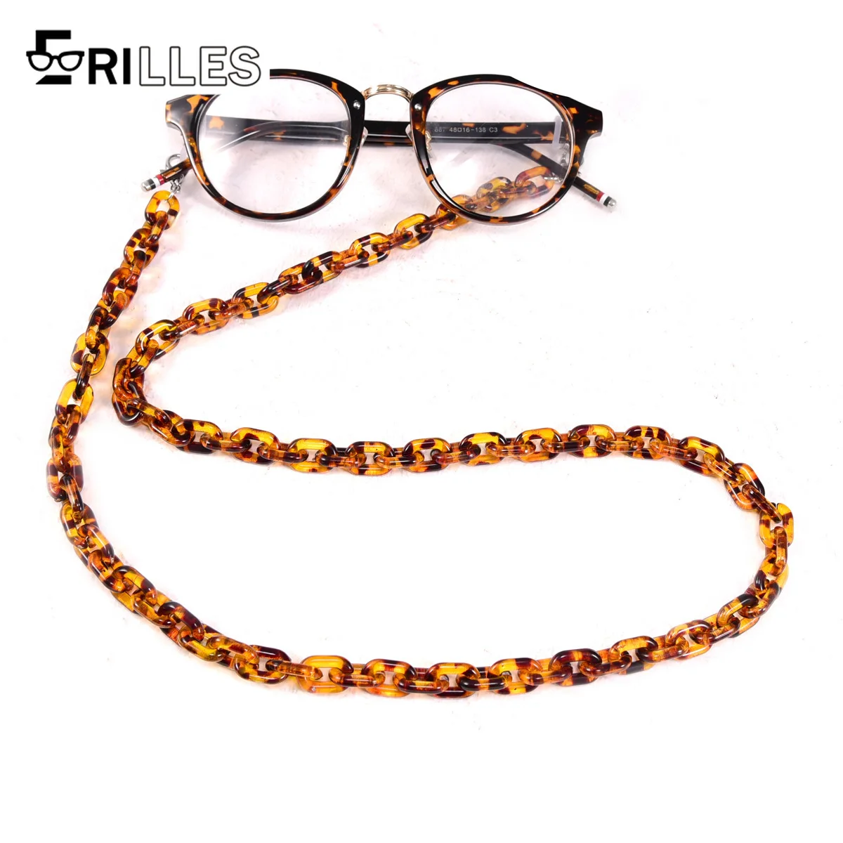 

Mask Lanyard Glasses Chain, Multi-Color Adjustable Eyewear Retainer, Fashion Anti-Loss Strap for Daily Use