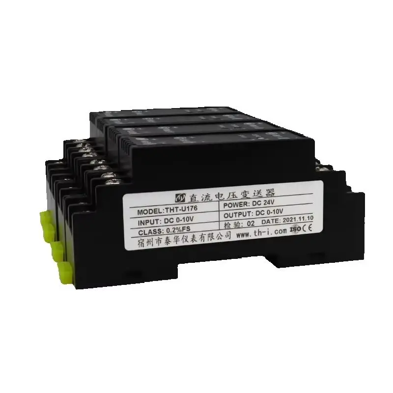 Current/Voltage Convert Signal Isolator Output 4-20mA to 0-10V Signal