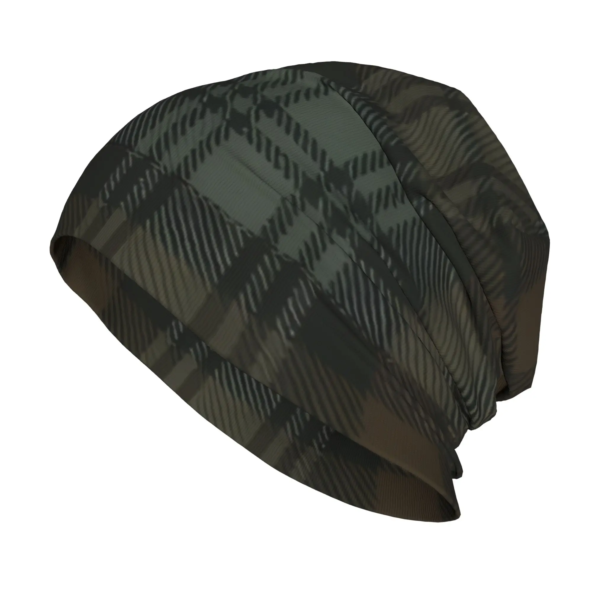 Bonnet Hats Scottish Tartan Men Women's Thin Hat Black Watch Weathered Original Warm Cap Design Skullies Beanies Caps