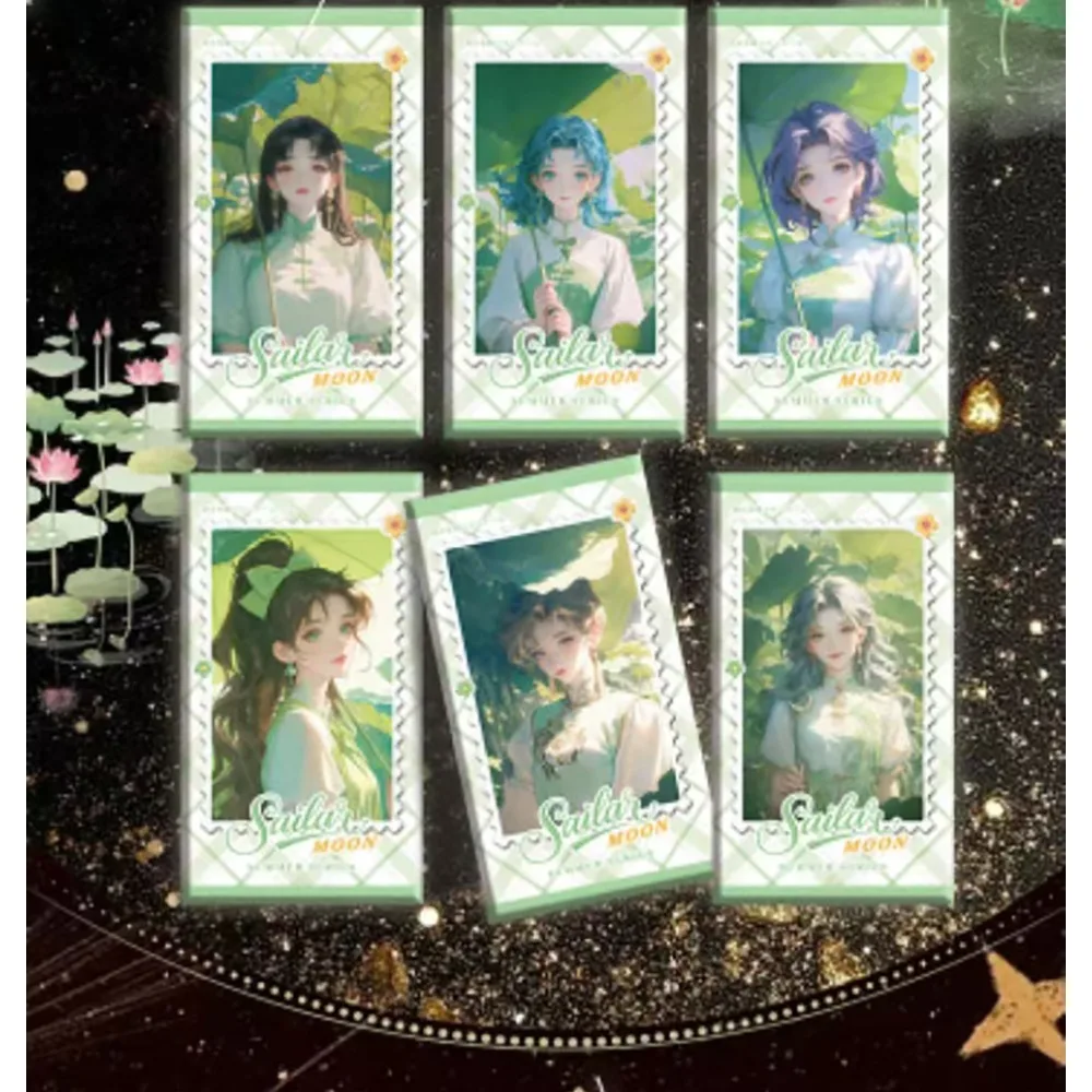 Japanese Classic Fantasy Anime Sailor Moon Collection Cards Love and Justice Protagonist Limited Edition Exquisite Cards Gifts