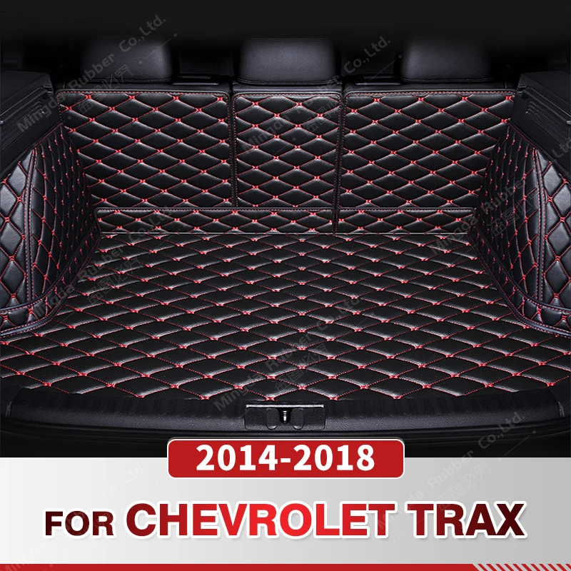 

Auto Full Coverage Trunk Mat For Chevrolet Trax 2014-2018 17 16 15 Car Boot Cover Pad Cargo Liner Interior Protector Accessories