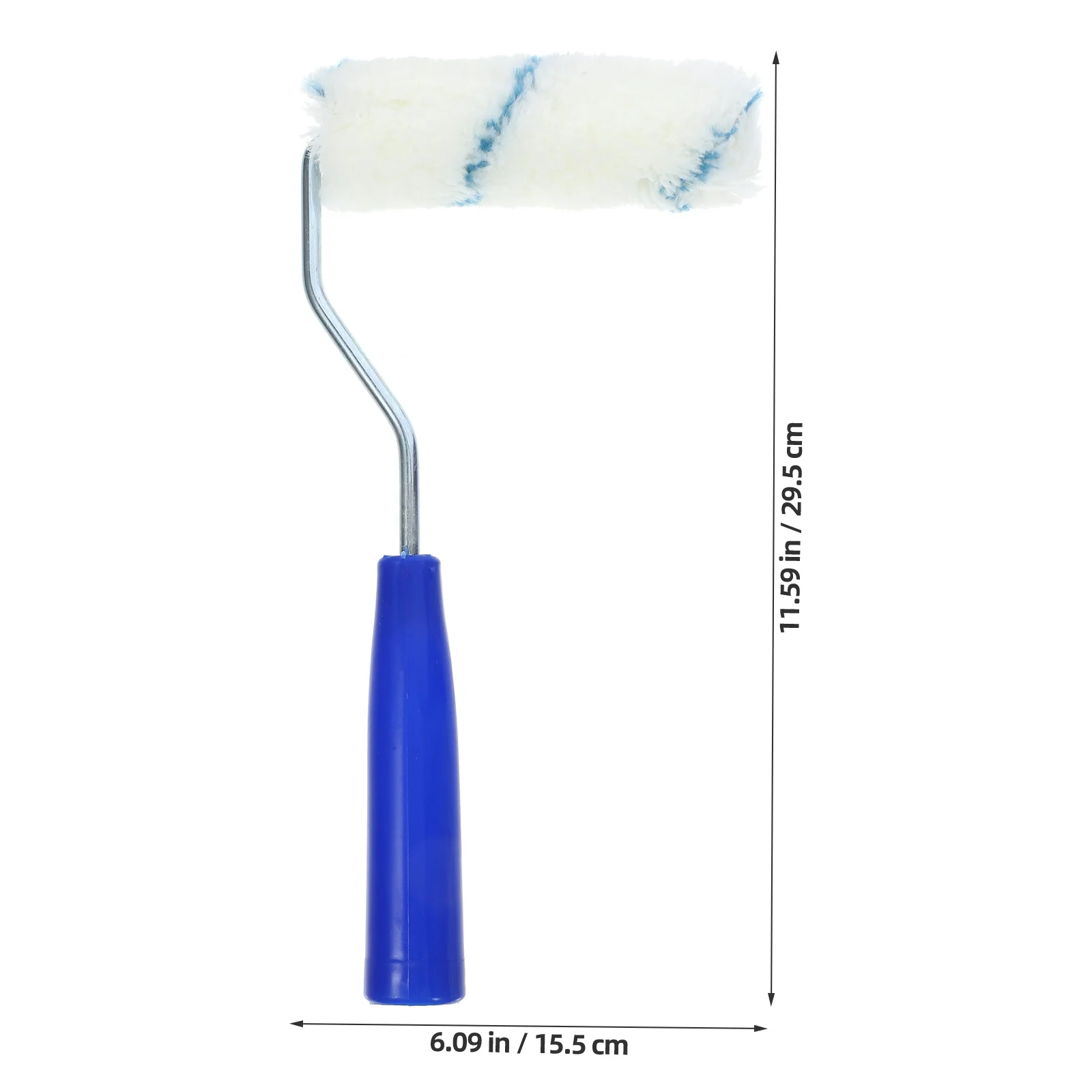 مجموعة واحدة من فرشاة الطلاء الصغيرة لطلاء الجدران وإطار الأسطوانة المحمول ومستلزمات الطلاء البديلة