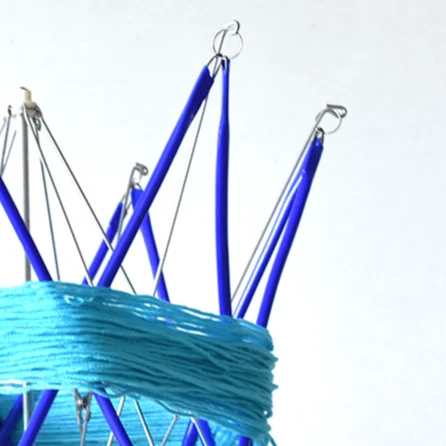 Yarn Winding Machine Umbrella Brace Wool Winder Holder Practical Portable Hand Operated Convenient Multi-function for Household