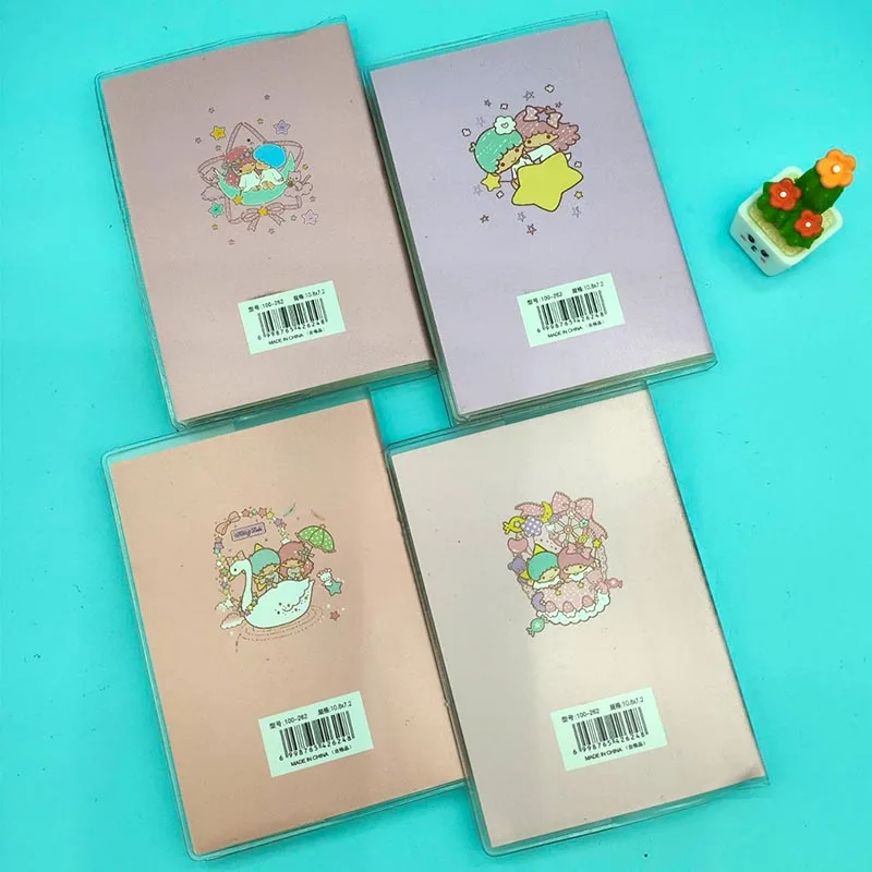 4pcs/lot Sanrio Little Twin Star Memo Pad Sticky Note Cute N Times Stationery Label Notepad Post Office School Supplies