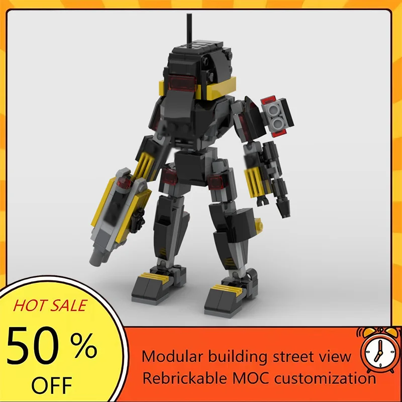 

199PCS Popular Space War Movie Model MOC Building Bricks Mecha Modular Technology Gifts Holiday Assemble Children Toy Suit
