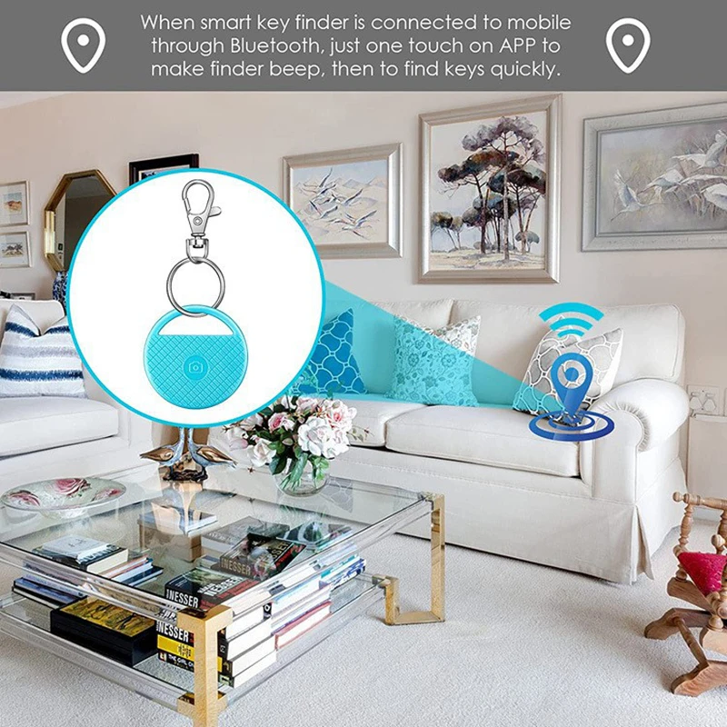 Nuovo Smart Mini Localizzatore di Localizzazione Per Airtag Findmy Ricerca Globale Localizzatore Anti Perdita Mini Circolare Tracker Per I Bambini Cane Animale Domestico