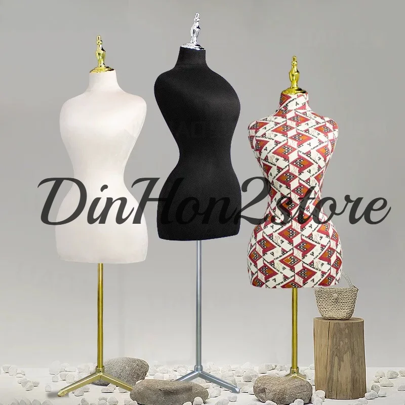 Simple large size half-body cloth model