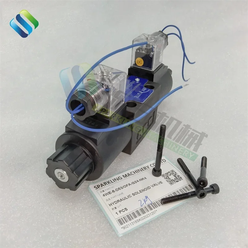 Elettrovalvola idraulica dei pezzi di ricambio dell'escavatore SKGM 4WE 6 D53 4WE6D53/OFAG24NK4