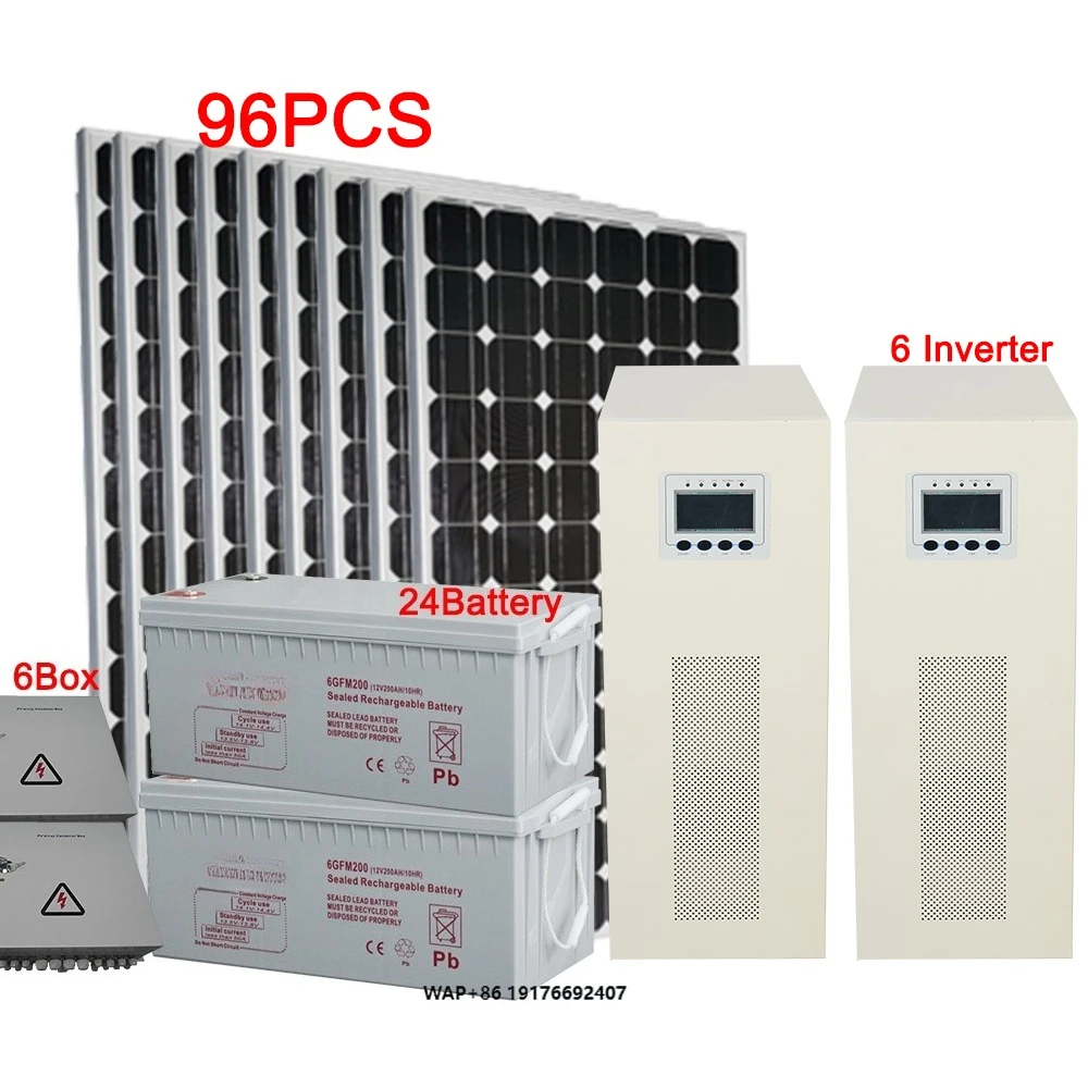 ESG for Industry Use Complete Set 30KW 3 Phase Off Grid Solar Power System